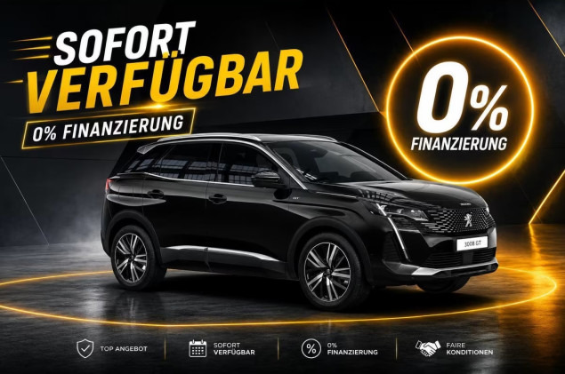 Peugeot 3008 PureTech 130 Allure Pack *Finanzierung mit 0,00% Zins* *SOFORT VERFÜGBAR*