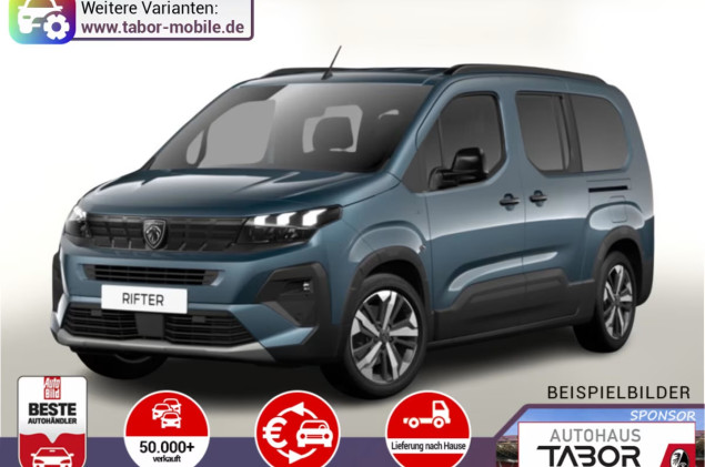 Peugeot Rifter M1 AT GT L2 7-S Keyl Nav Kam 2xPDC ACC BT