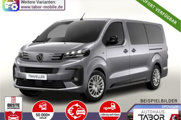 Peugeot Traveller L3 Active 9S AHK SHZ 2xKlima Nav Kam