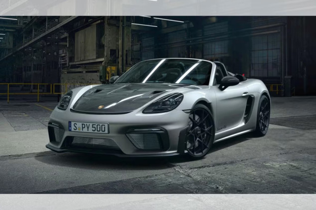 Porsche 718 Spyder RS BOSE Chrono Paket PDLS