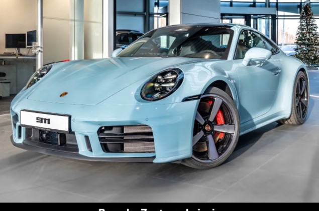 Porsche 992 911 Carrera 4S FnW meißenblau! Burmester