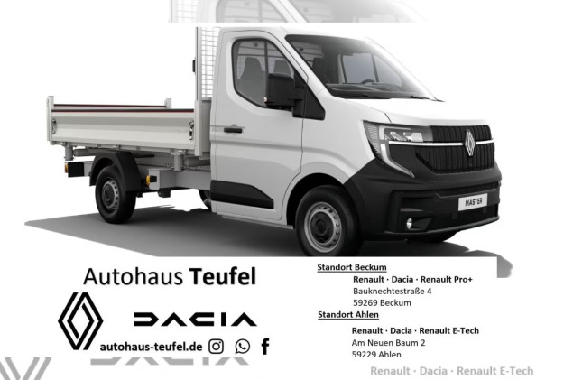 Renault Master FWD 3-Seitenkipper Eka Alu advance L2H1 3,5t Blue dCi150 EU6ebis