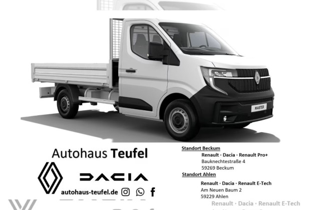 Renault Master FWD Fgst. Pritsche Eka advance L2H1 3,5t Blue dCi150 Eu6ebis