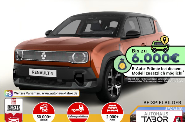 Renault R4 Techno plein sud 150 Comfort Range SchiebeD