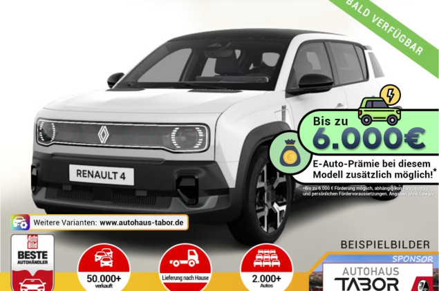 Renault R4 Techno plein sud 150 Comfort Range SchiebeD