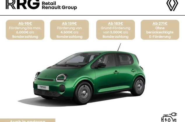 Renault Twingo E-TECH elektrisch Evolution 80hp Urban Ra