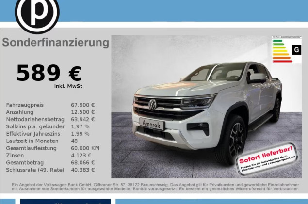 Volkswagen Amarok Style Automatik 177kW *sofort*