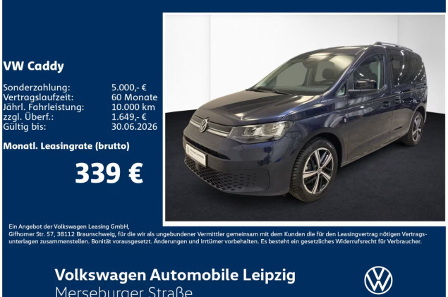 Volkswagen Caddy ENERGY 2.0 l TDI Preisvorteil 5785€