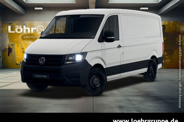 Volkswagen Crafter 35 Kasten Motor: 2,0 l TDI EU6-EA SCR 130 kW Getriebe: 4MOTION 8-Gang-Automatikgetriebe Radstand: 36