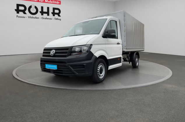 Volkswagen Crafter 35 Pritsche + Plane EK MR 2.0 TDI Front 6-Gang-Schaltgetriebe