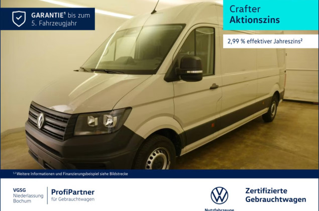 Volkswagen Crafter Kasten Lang Kamera AHK ParkAssist Klima ZV
