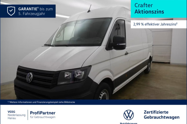 Volkswagen Crafter Kasten langer Radstand Navi Kamera LED PDC