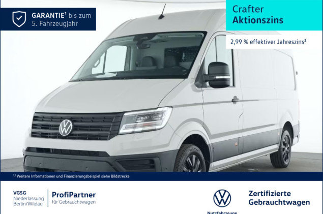 Volkswagen Crafter Kasten Mittel 4Motion Schwingsitz Navi PDC
