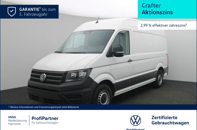 Volkswagen Crafter Kasten Mittel AHK 270 ? Türen Navi Kamera