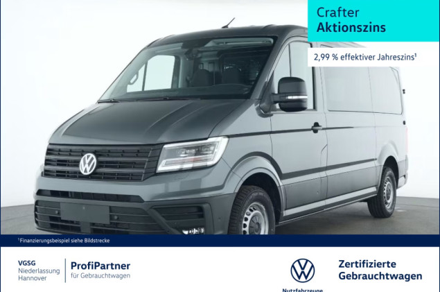Volkswagen Crafter Kasten Mittel AHK Schwingsitz ACC