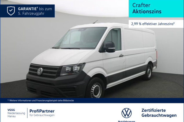 Volkswagen Crafter Kasten Mittel Vorb.AHK Navi Klima Kamera