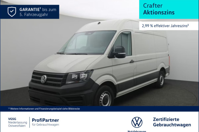 Volkswagen Crafter Kasten mittlerer Radstand35 Euro6