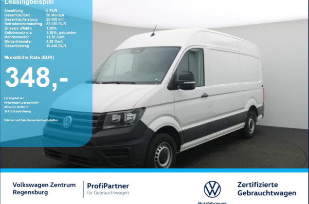 Volkswagen Crafter Kasten MR 35 HD 2.0 TDI R-KAMERA Navi