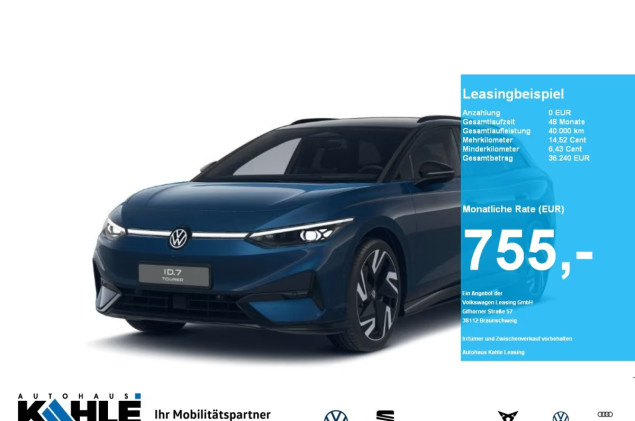 Volkswagen ID.7 Tourer Pro S 86 kWh CarPlay Black Matrix