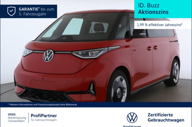 Volkswagen ID.Buzz ID. Buzz GTX 4Motion AHK Keyless Wärmepumpe Navi