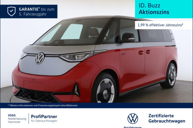 Volkswagen ID.Buzz ID. Buzz GTX Lang 4Motion Wärmepumpe AHK Navi