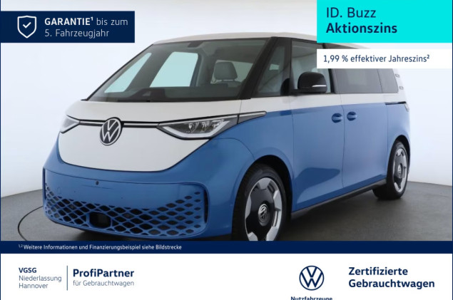 Volkswagen ID.Buzz ID. Buzz Pro Lang AHK 7 Sitzer ACC Travel-Assist