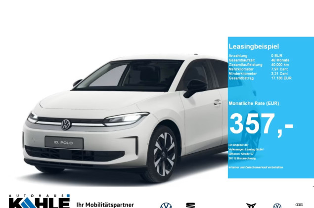 Volkswagen ID.Polo Life 52 kWh AHK GJR Winterpaket InnovisionPro