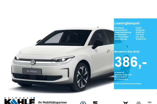 Volkswagen ID.Polo Style 52 kWh AHK GJR IQ.DRIVE InnovisionPro