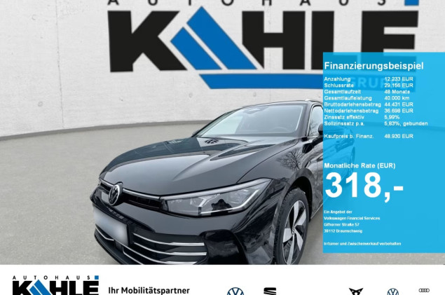 Volkswagen Passat 1.5 eTSI DSG Business SOFORT VERFÜGBAR Premium AHK ProMax IQ.Drive DCCPro Winterräder
