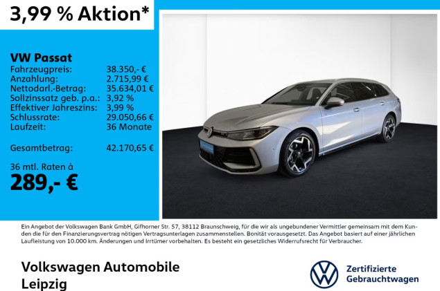 Volkswagen Passat 2.0 TDI R-Line *AHK*DCC*ACC*HuD*Matrix
