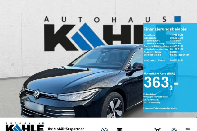 Volkswagen Passat Business 1.5 l eTSI OPF DSG CarPlay Winterreifen IQ-Light