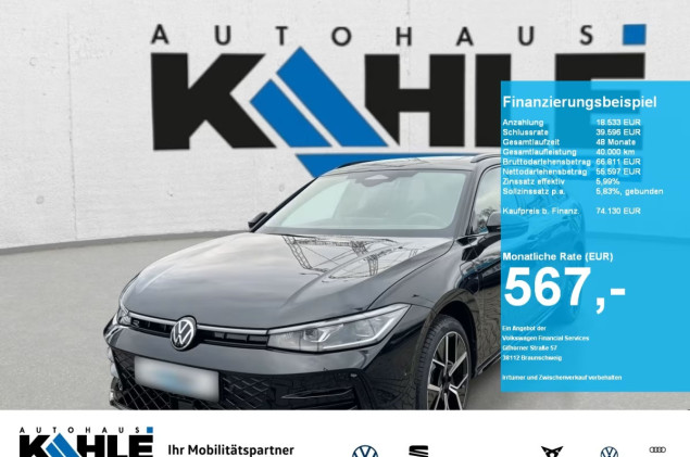 Volkswagen Passat R-Line 1.5 l eHybrid SOFORT VERFÜGBAR! CarPlay
