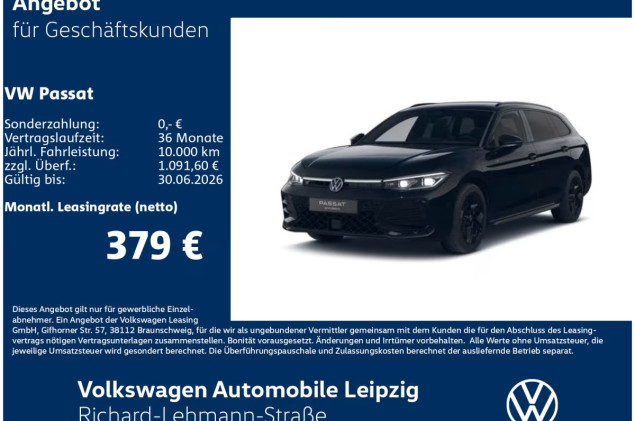 Volkswagen Passat R-Line 1.5 TSI eHybrid BLACK STYLE