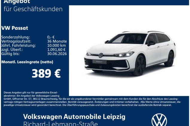 Volkswagen Passat R-Line 2.0 TDI 4M AHK*STHZ