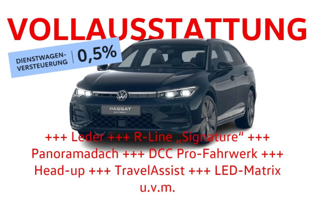 Volkswagen Passat Vollausstattung Hybrid R-Line Signature