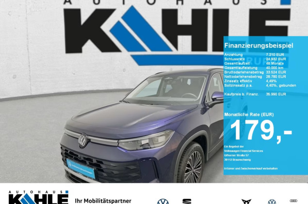 Volkswagen Tayron 1.5 eTSI DSG Life CarPlay Matrix ACC AHK