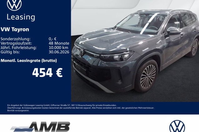 Volkswagen Tayron Life 1.5 eHybrid AHK/LED+/ACC/Navi/RFKam