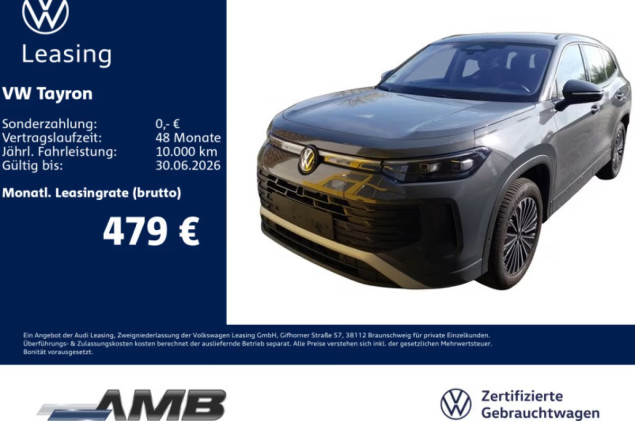 Volkswagen Tayron Life 1.5 eTSI AHK/7Sitze/Standhz/10.30Garantie