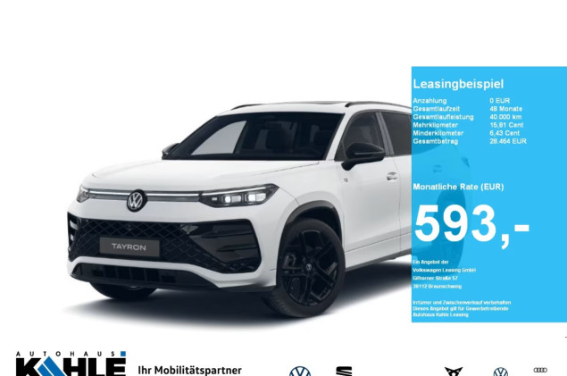 Volkswagen Tayron R-Line 2.0 TDI 4MOTION