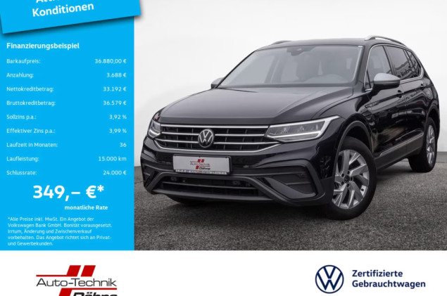 Volkswagen Tiguan Allspace 2.0 TDI Life 7-Sitze SOFORT VERFÜGBAR
