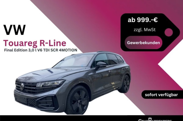 Volkswagen Touareg R-Line Final Edition 3,0 l V6 TDI SCR 4MOTION