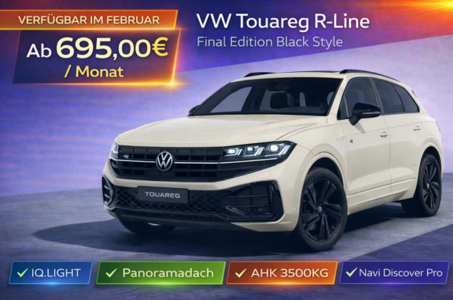 Volkswagen Touareg TDI 286PS R-Line Final Edition Black Style