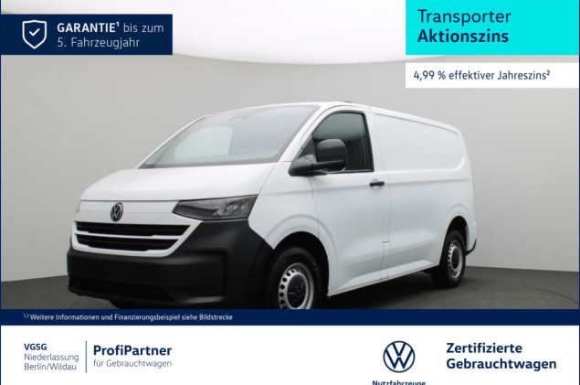 Volkswagen Transporter Kasten Kurz VorbAHK PDC hinten Klima